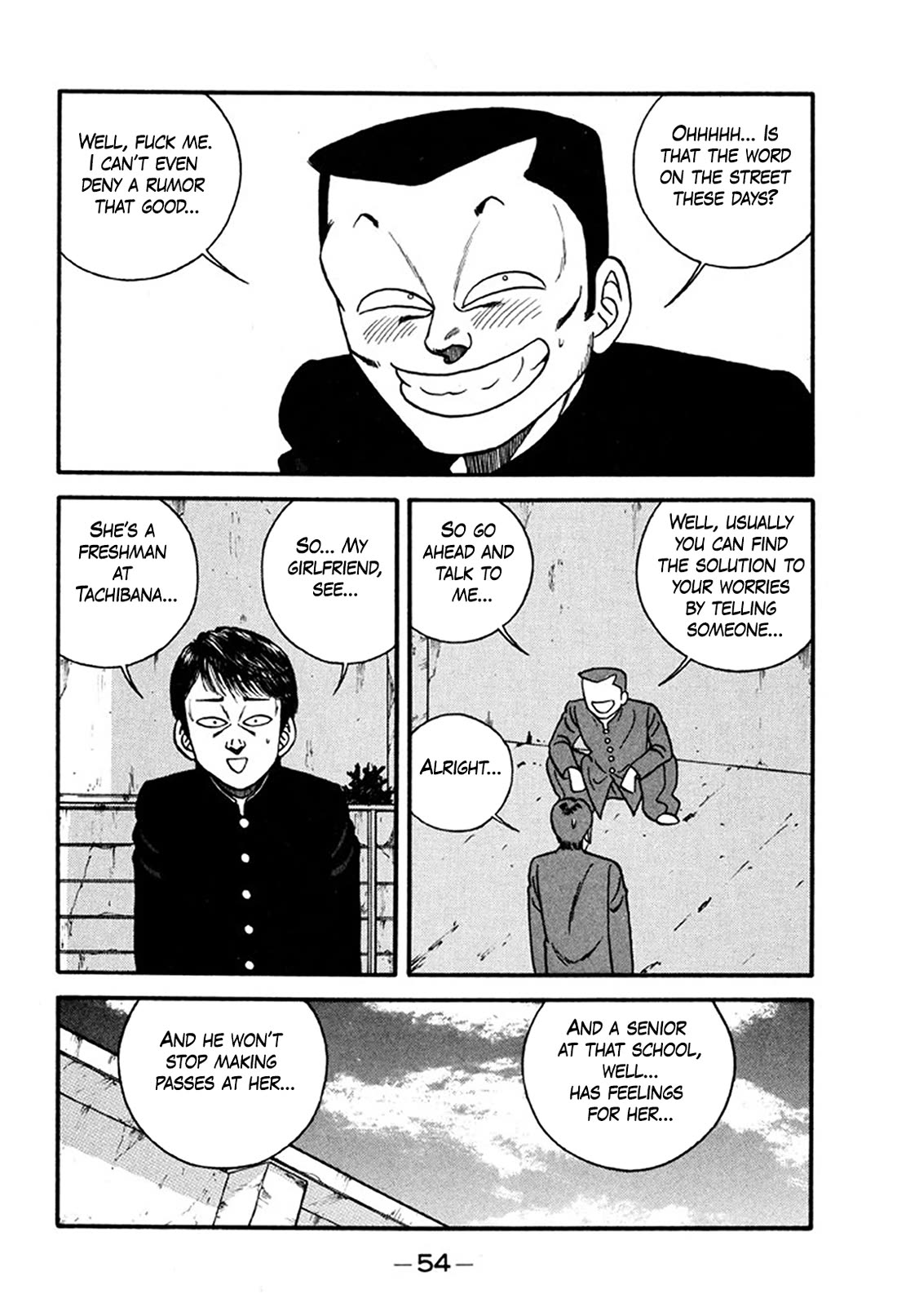 Be-Bop-Highschool Chapter 243 page 6 - Chapter 243: The Delinquent Youth Counselling Office: Beginner's Course