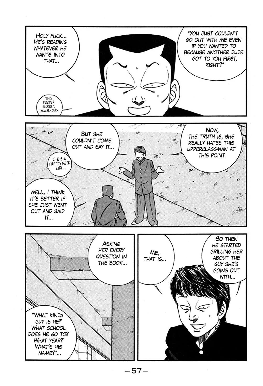 Be-Bop-Highschool Chapter 243 page 9 - Chapter 243: The Delinquent Youth Counselling Office: Beginner's Course