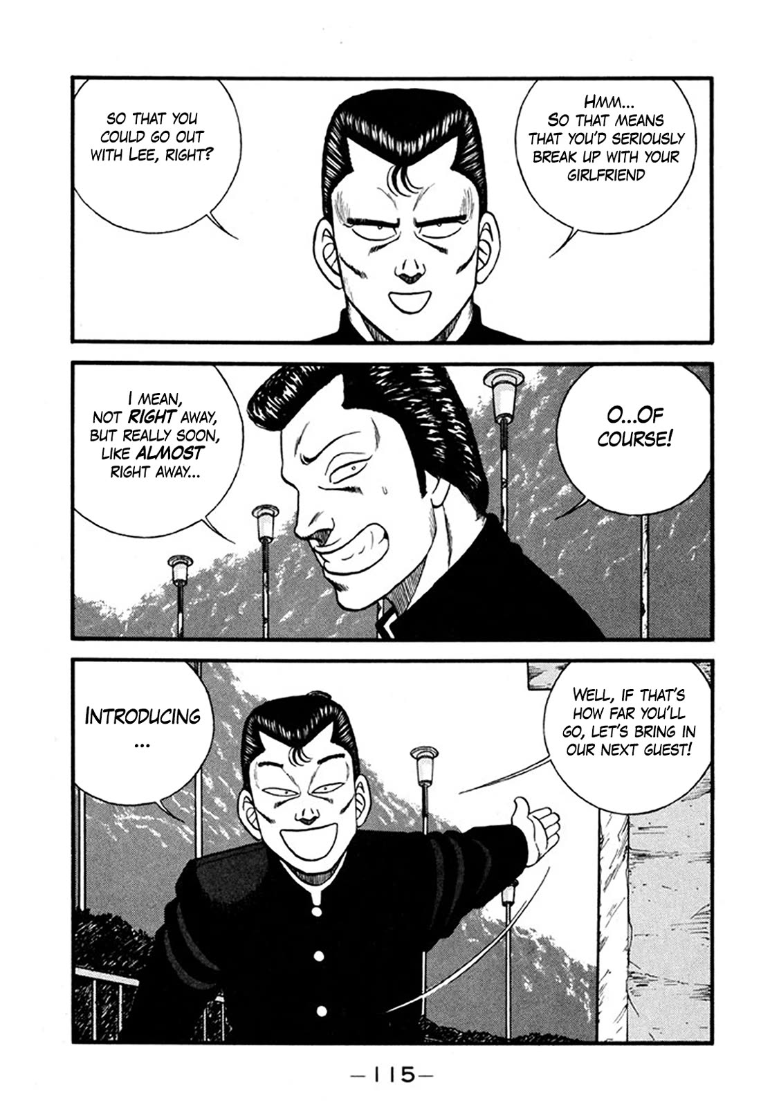 Be-Bop-Highschool Chapter 244 page 37 - Chapter 244: The Delinquent Youth's Encyclopedia of Pure Love
