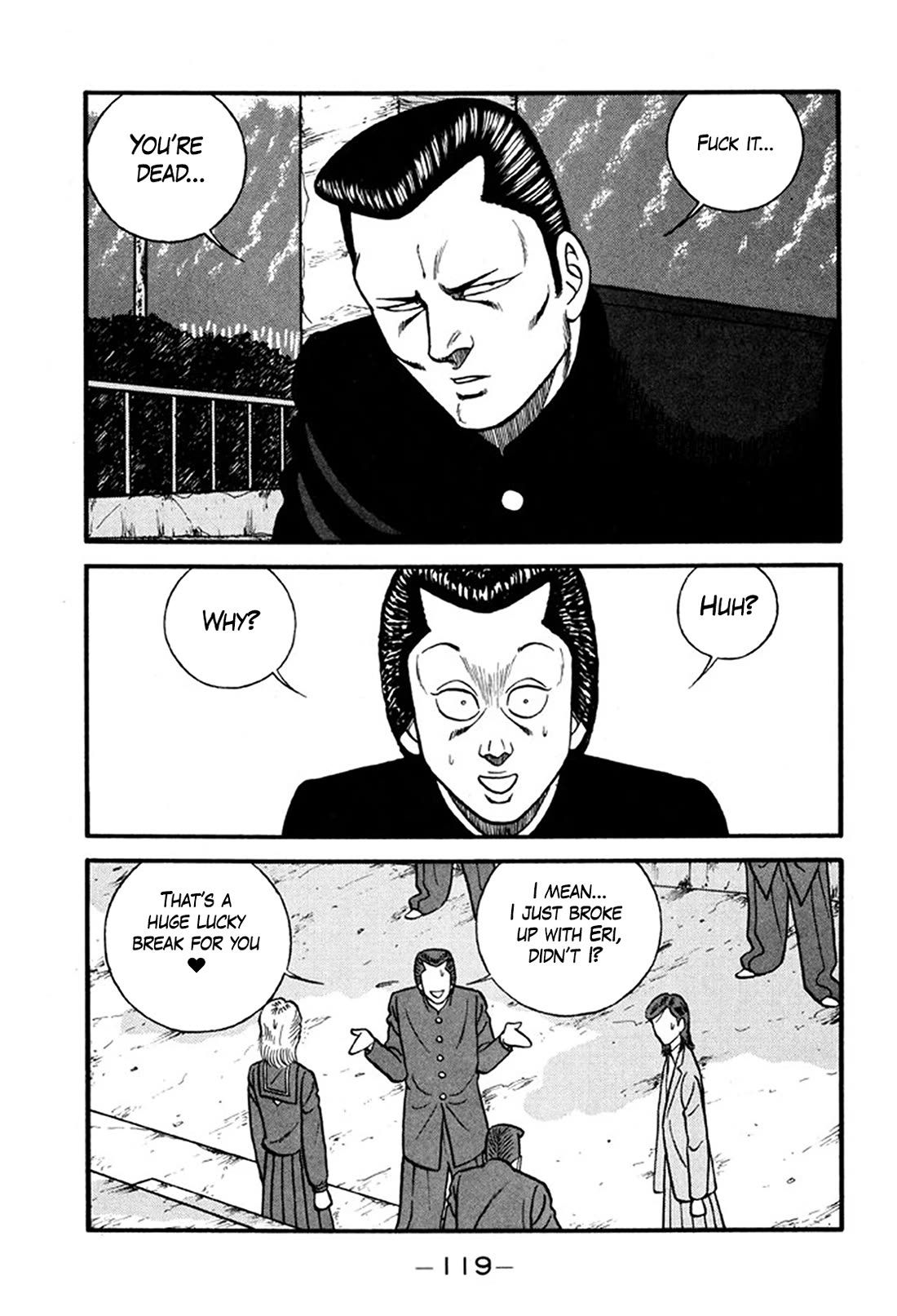 Be-Bop-Highschool Chapter 244 page 41 - Chapter 244: The Delinquent Youth's Encyclopedia of Pure Love