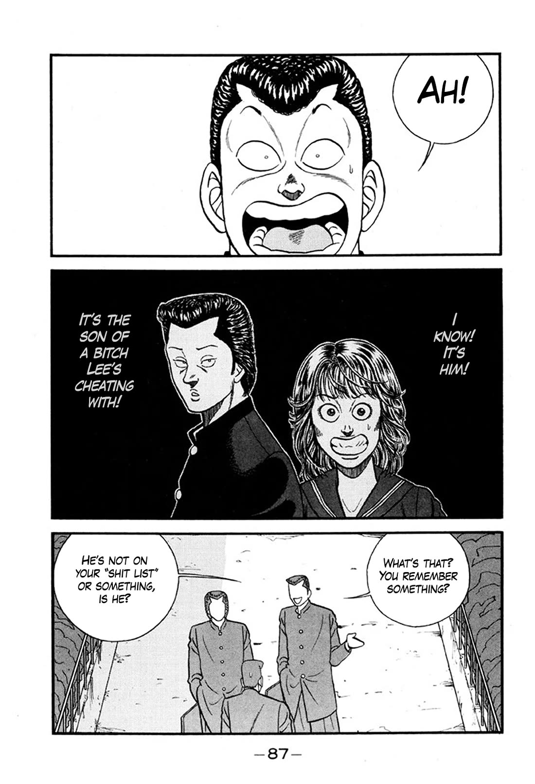Be-Bop-Highschool Chapter 244 page 9 - Chapter 244: The Delinquent Youth's Encyclopedia of Pure Love
