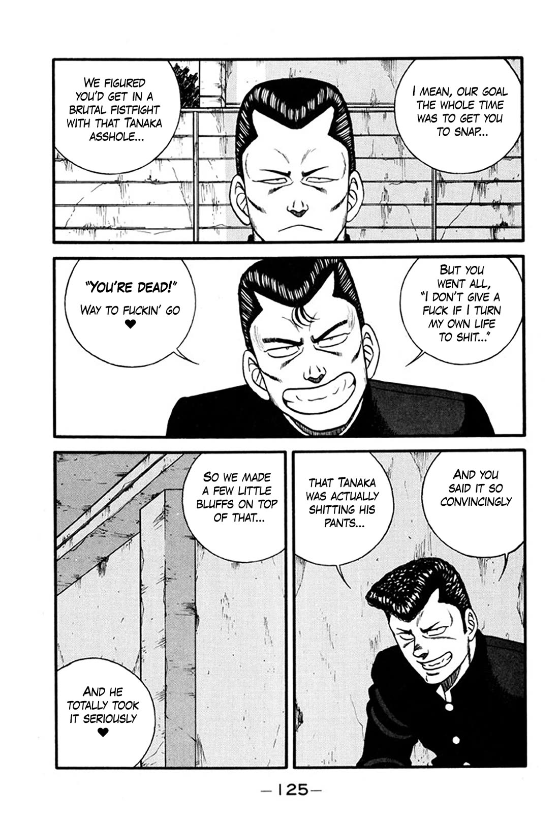 Be-Bop-Highschool Chapter 245 page 3 - Chapter 245: The Delinquent Youth's Dossier of Pure Love