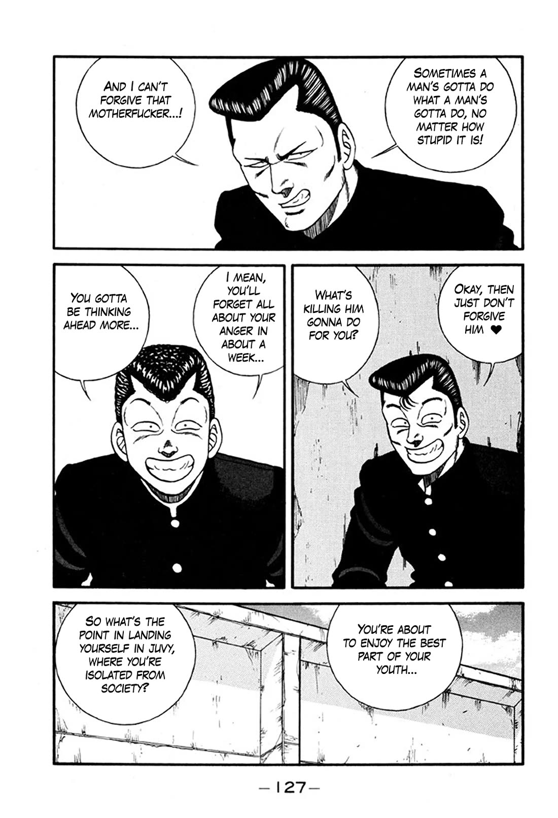 Be-Bop-Highschool Chapter 245 page 5 - Chapter 245: The Delinquent Youth's Dossier of Pure Love