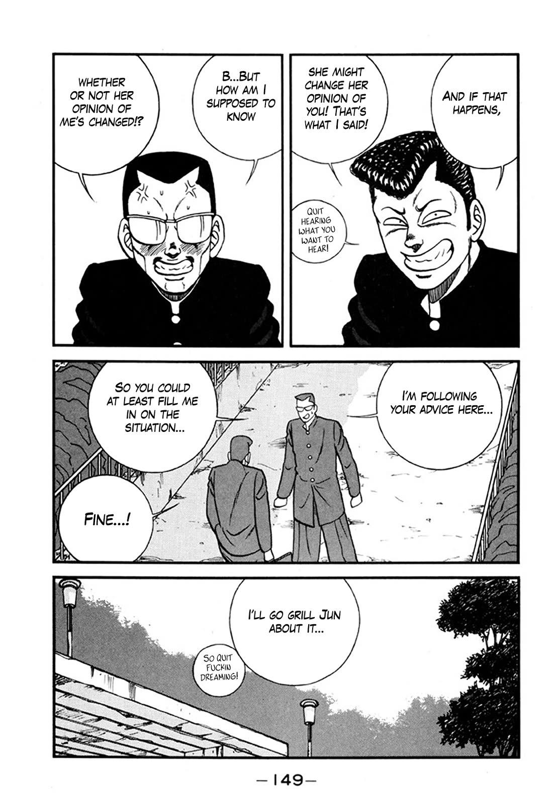 Be-Bop-Highschool Chapter 246 page 11 - Chapter 246: Love Triangle Elimination Plan