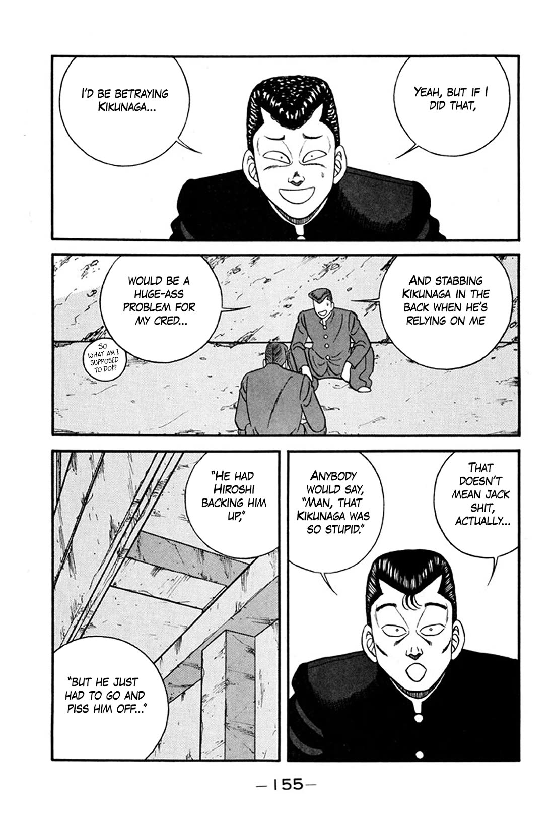 Be-Bop-Highschool Chapter 246 page 17 - Chapter 246: Love Triangle Elimination Plan