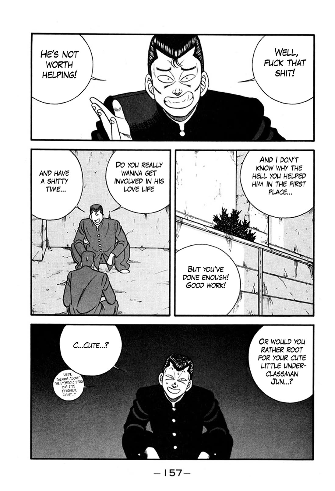 Be-Bop-Highschool Chapter 246 page 19 - Chapter 246: Love Triangle Elimination Plan