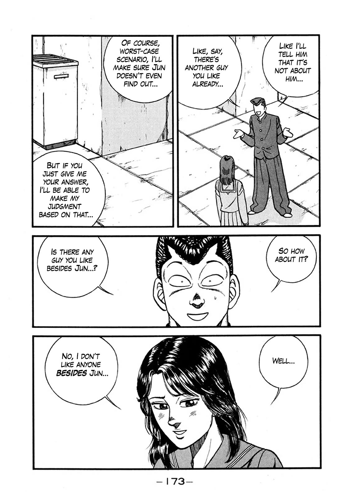 Be-Bop-Highschool Chapter 246 page 35 - Chapter 246: Love Triangle Elimination Plan