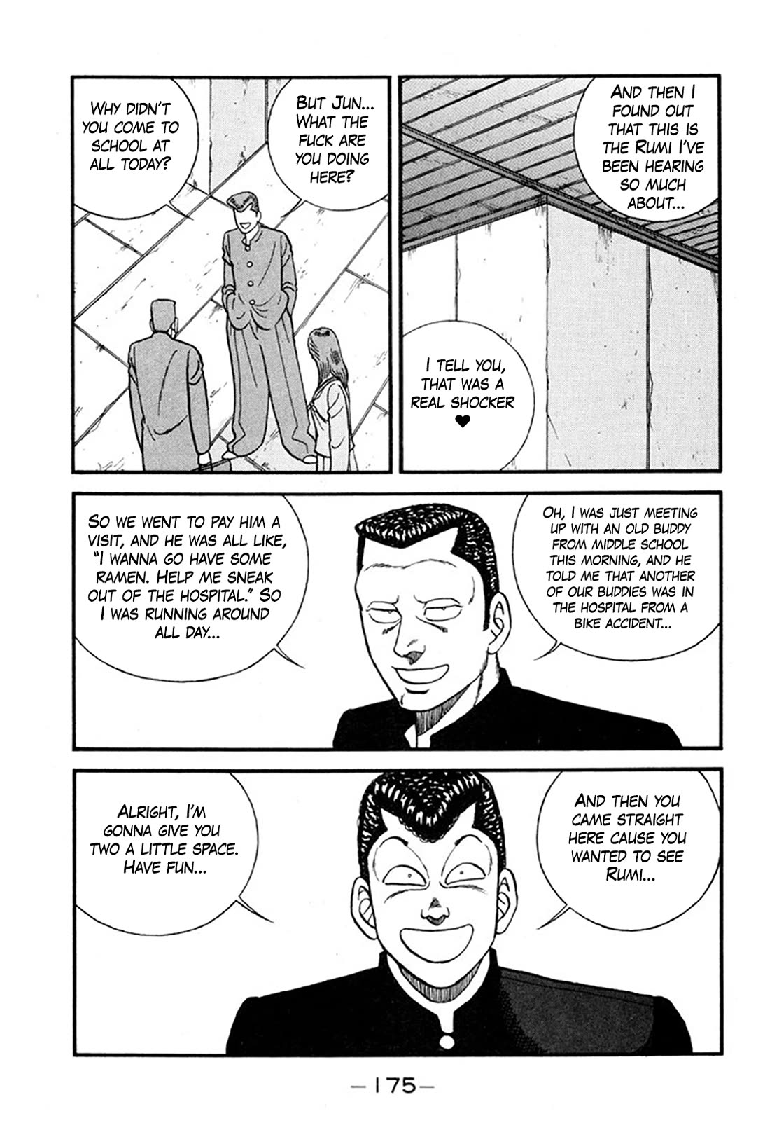 Be-Bop-Highschool Chapter 246 page 37 - Chapter 246: Love Triangle Elimination Plan
