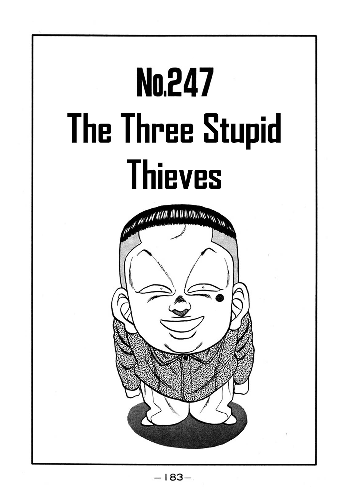 Be-Bop-Highschool Chapter 247 page 1 - Chapter 247: The Three Stupid Thieves
