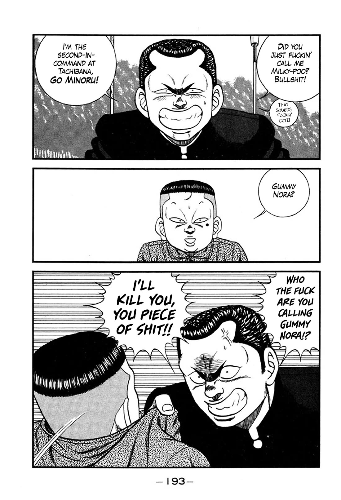 Be-Bop-Highschool Chapter 247 page 11 - Chapter 247: The Three Stupid Thieves