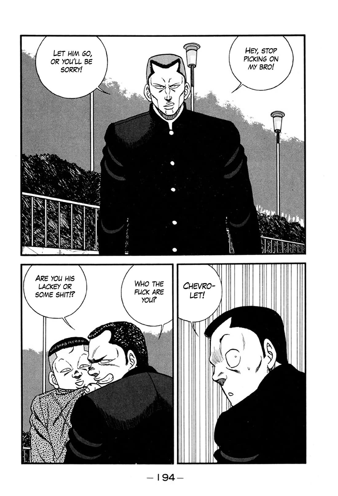 Be-Bop-Highschool Chapter 247 page 12 - Chapter 247: The Three Stupid Thieves