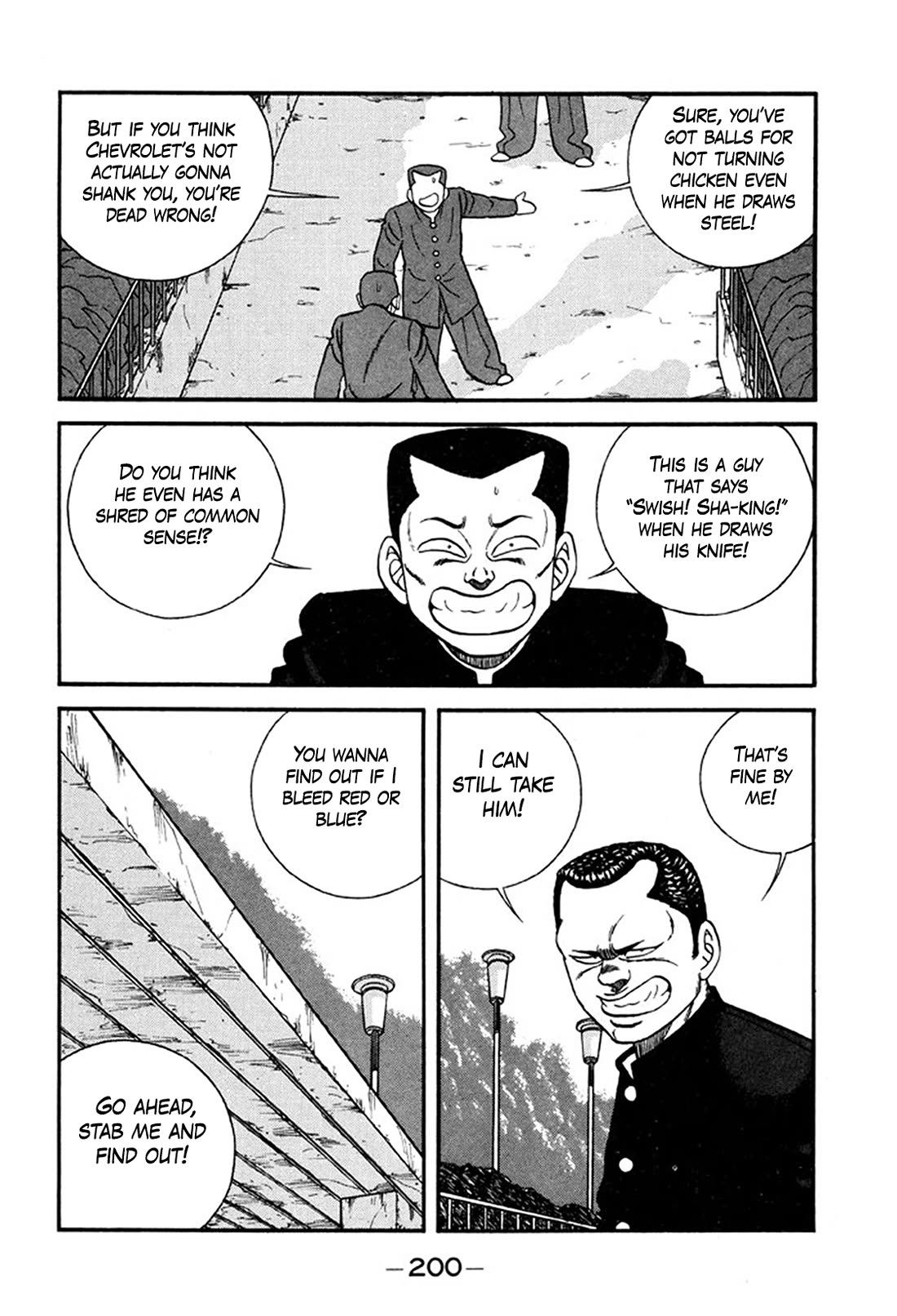 Be-Bop-Highschool Chapter 247 page 18 - Chapter 247: The Three Stupid Thieves