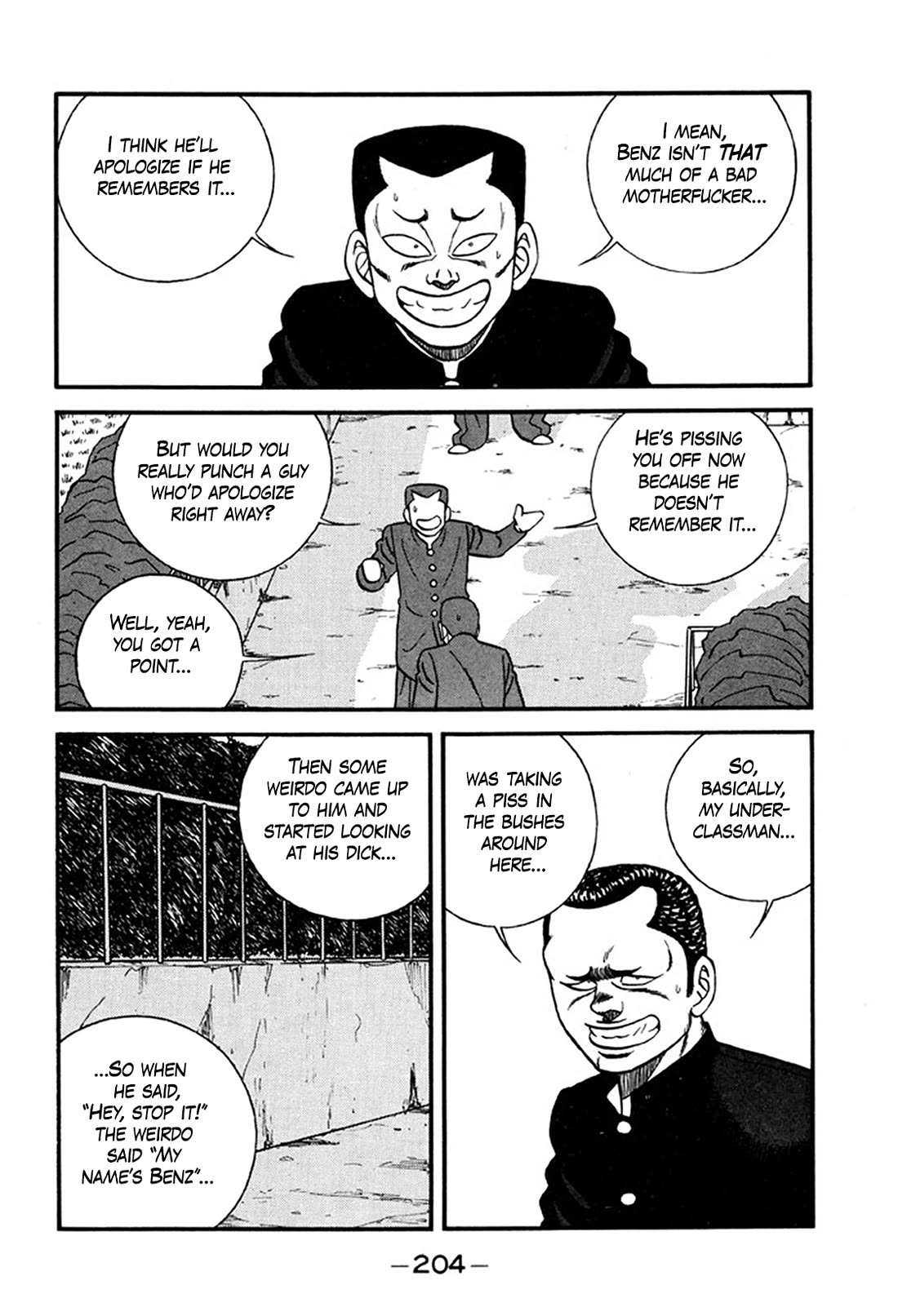 Be-Bop-Highschool Chapter 247 page 22 - Chapter 247: The Three Stupid Thieves