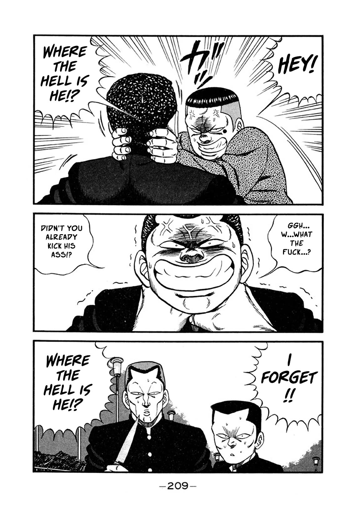Be-Bop-Highschool Chapter 247 page 27 - Chapter 247: The Three Stupid Thieves