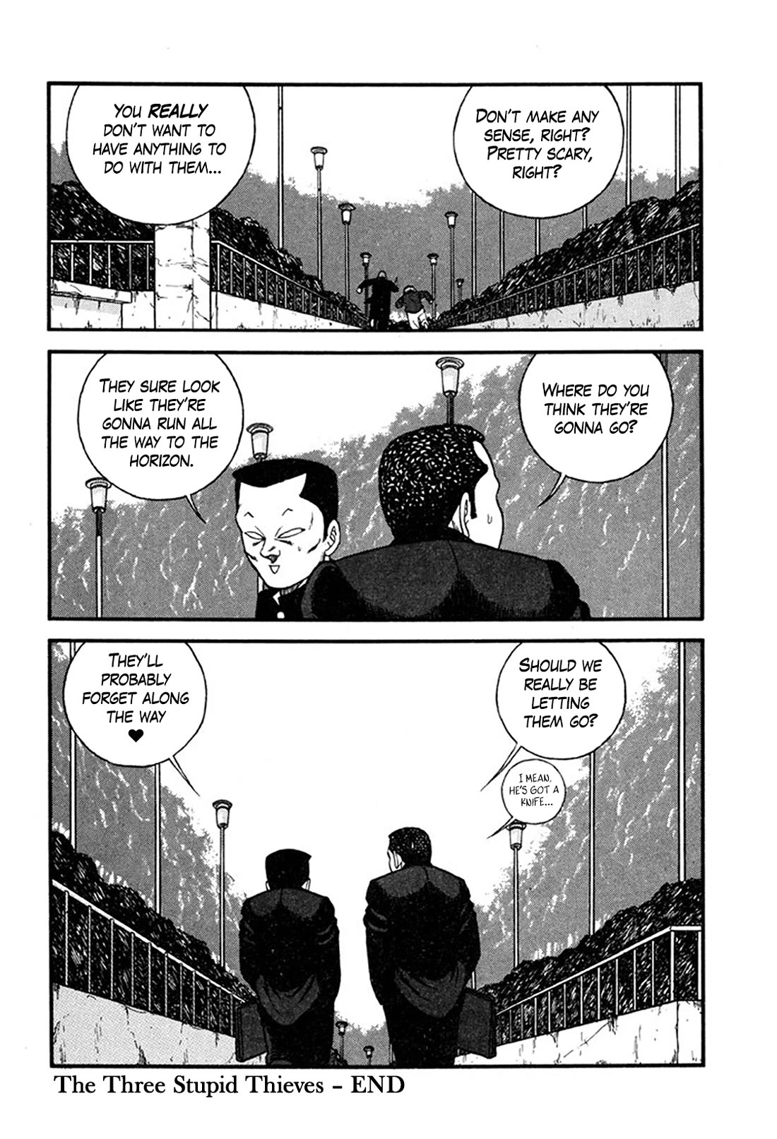 Be-Bop-Highschool Chapter 247 page 30 - Chapter 247: The Three Stupid Thieves