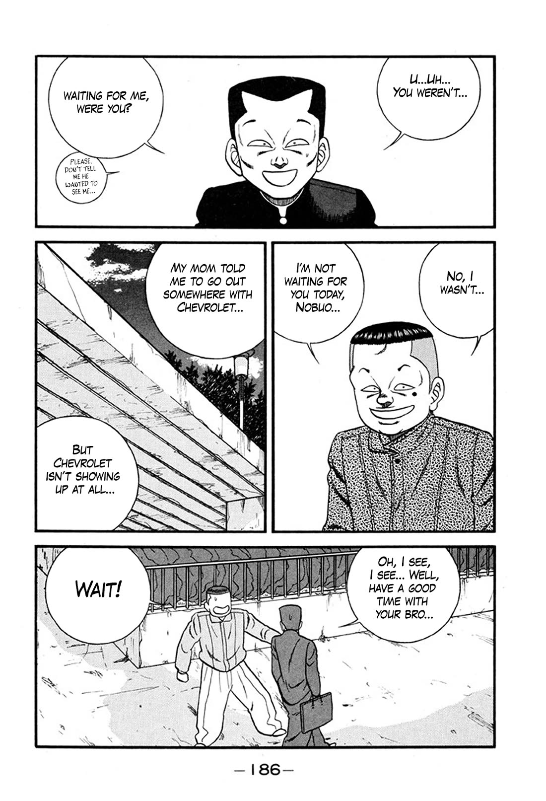 Be-Bop-Highschool Chapter 247 page 4 - Chapter 247: The Three Stupid Thieves