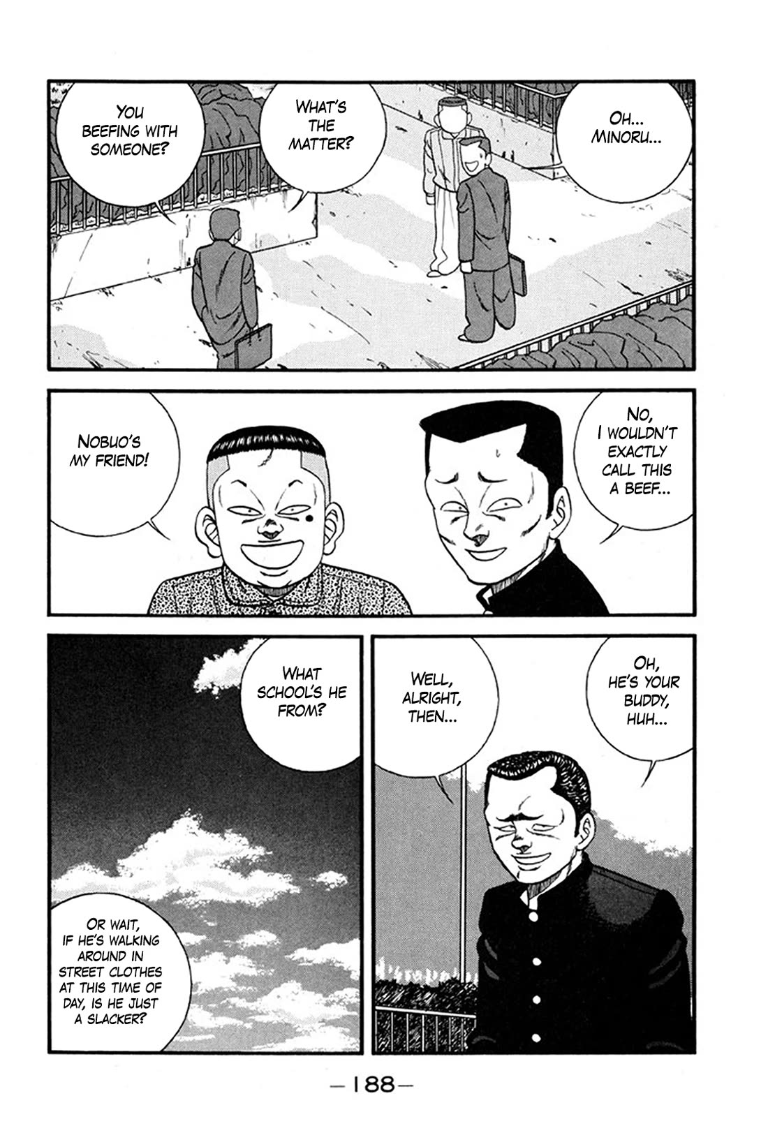 Be-Bop-Highschool Chapter 247 page 6 - Chapter 247: The Three Stupid Thieves