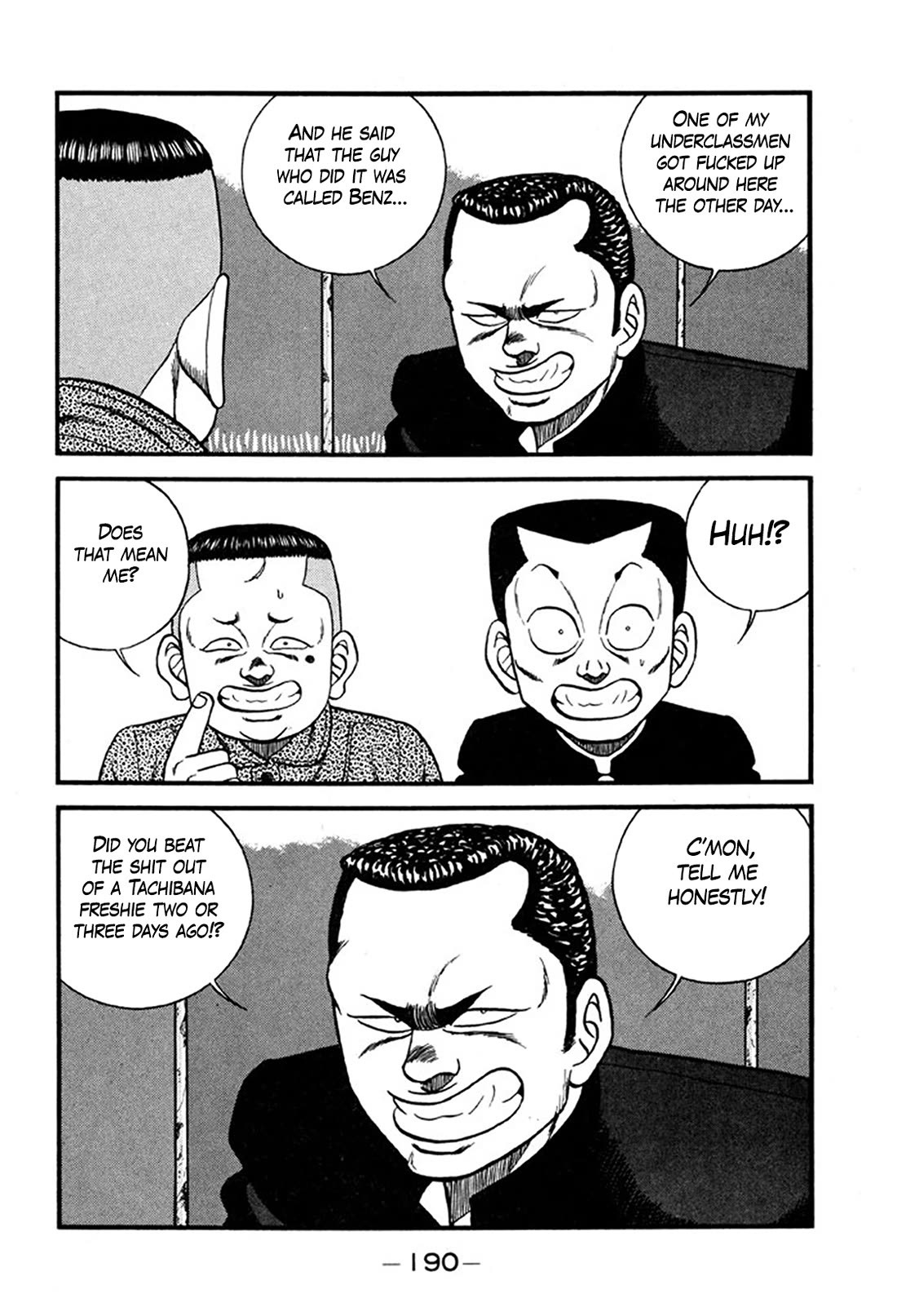 Be-Bop-Highschool Chapter 247 page 8 - Chapter 247: The Three Stupid Thieves