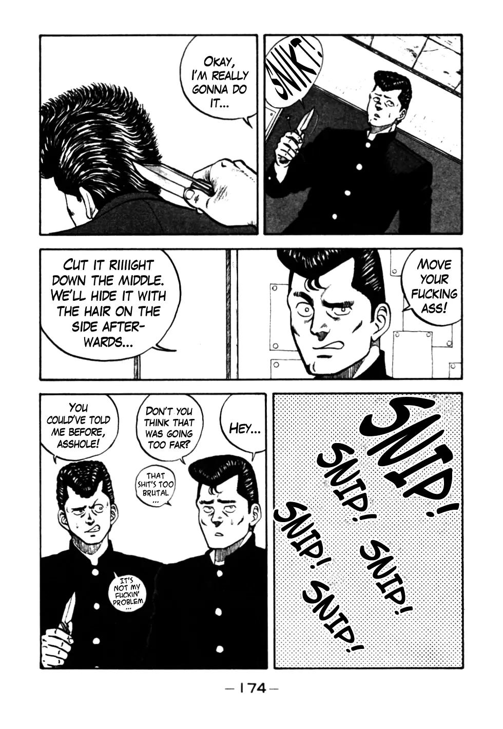 Be-Bop-Highschool Chapter 28 page 12 - Chapter 28: The Underling's Hairstyle Agony