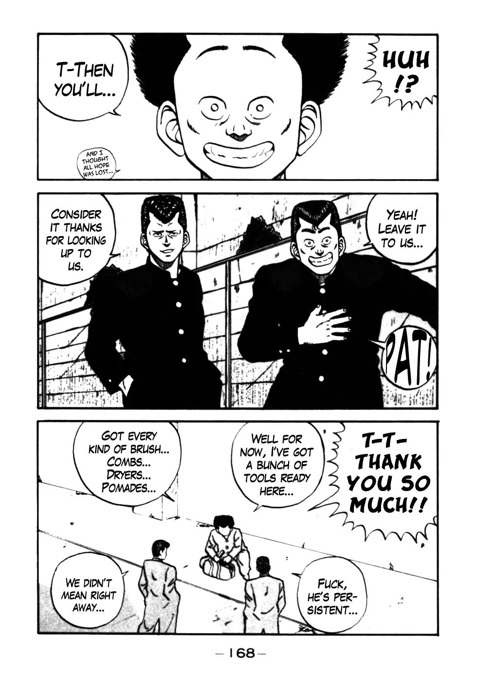 Be-Bop-Highschool Chapter 28 page 6 - Chapter 28: The Underling's Hairstyle Agony