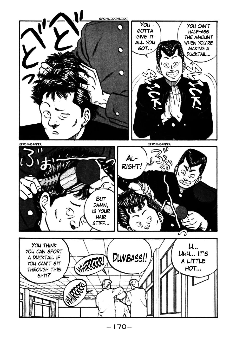 Be-Bop-Highschool Chapter 28 page 8 - Chapter 28: The Underling's Hairstyle Agony
