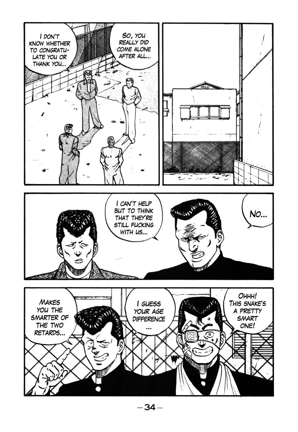 Be-Bop-Highschool Chapter 32 page 35 - Chapter 32: The High School Dimwit Elegy