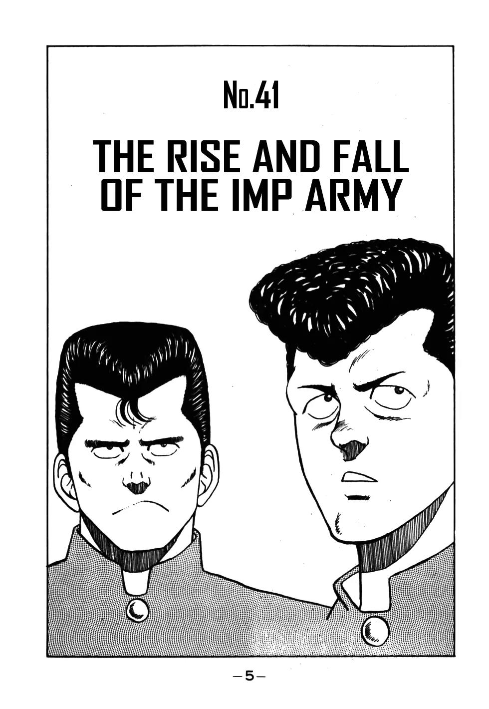 Be-Bop-Highschool Chapter 41 page 6 - Chapter 41: The Rise and Fall of the Imp Army