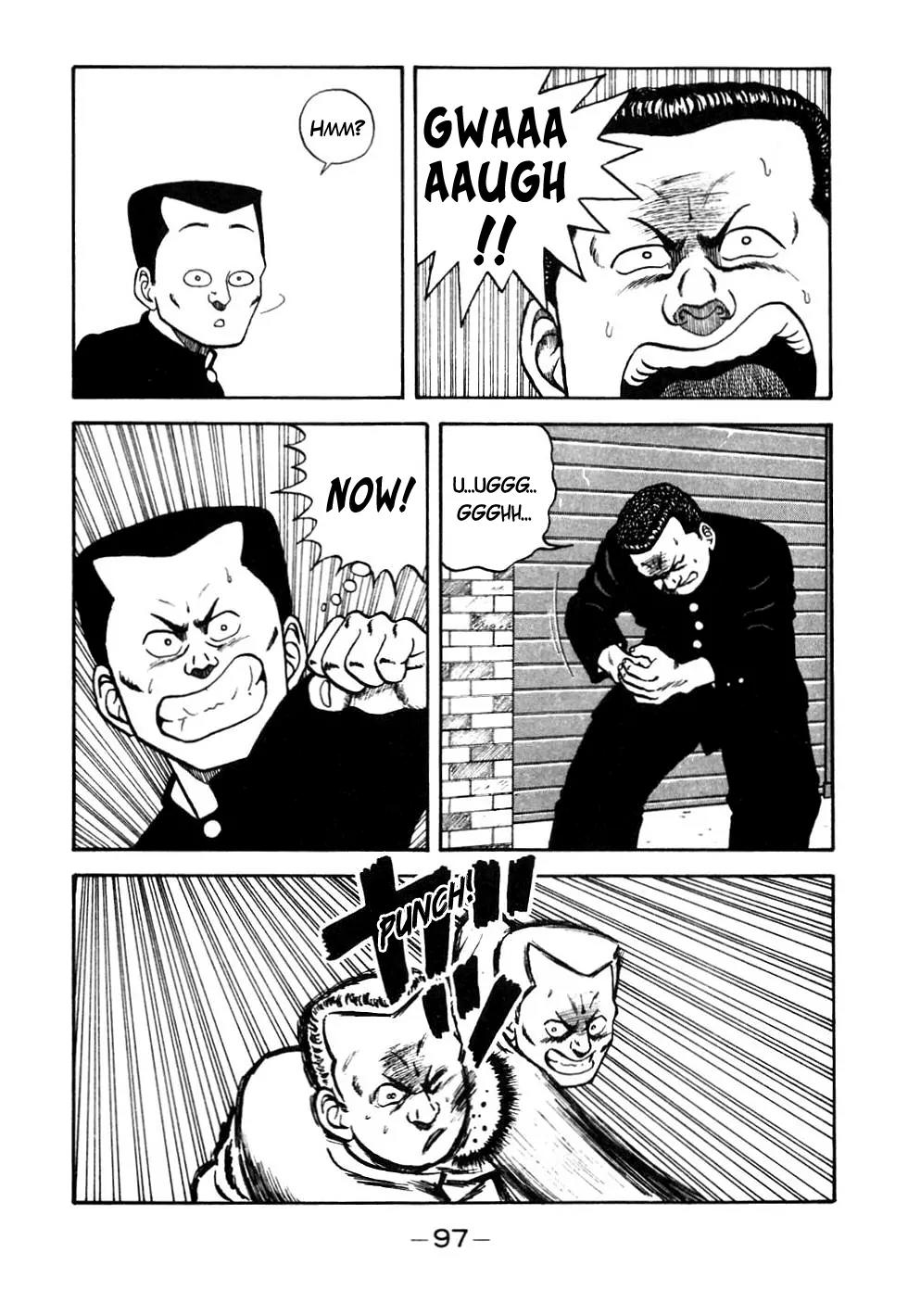 Be-Bop-Highschool Chapter 45 page 13 - Chapter 45: Blockhead Sankichi and the Crew-Cut of Duty