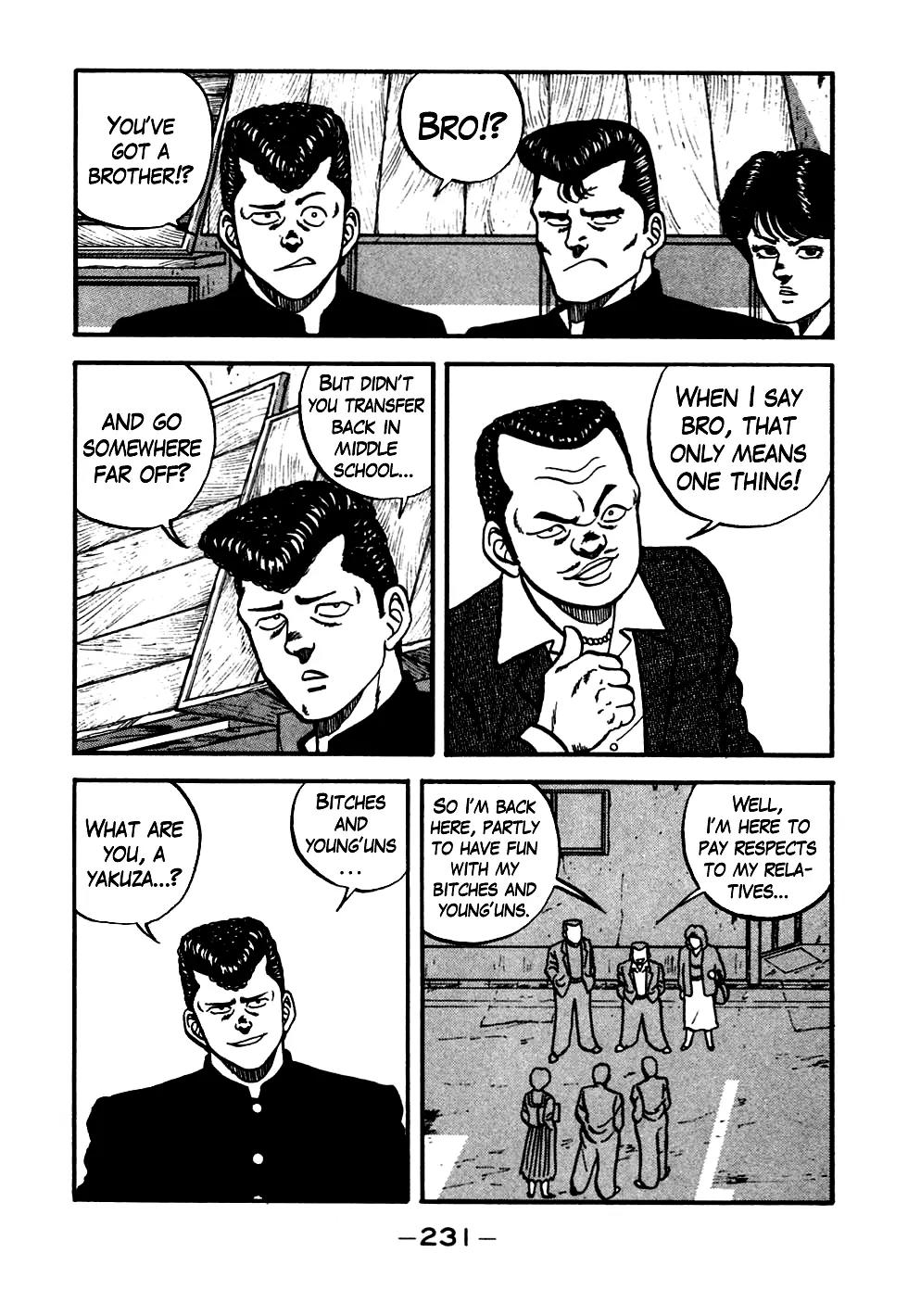 Be-Bop-Highschool Chapter 48 page 11 - Chapter 48: Walking Along the Delinquent Highway