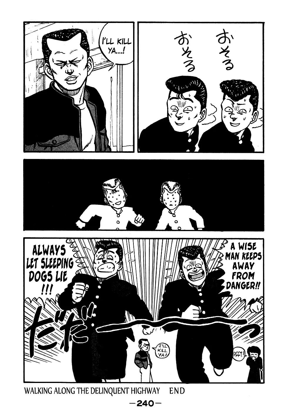 Be-Bop-Highschool Chapter 48 page 20 - Chapter 48: Walking Along the Delinquent Highway