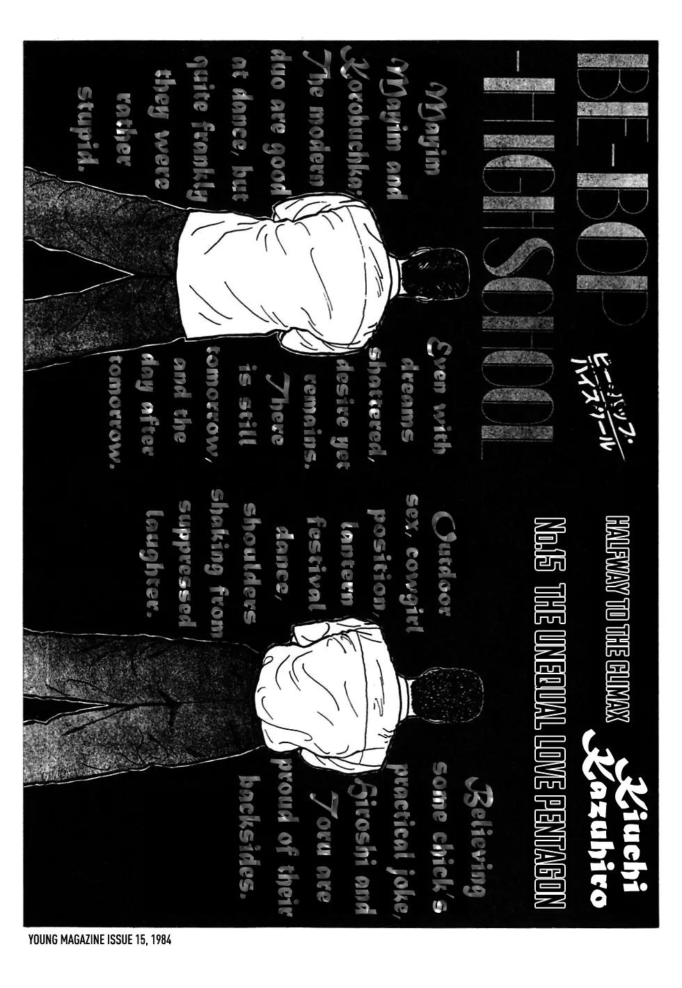 Be-Bop-Highschool Chapter 48 page 22 - Chapter 48: Walking Along the Delinquent Highway