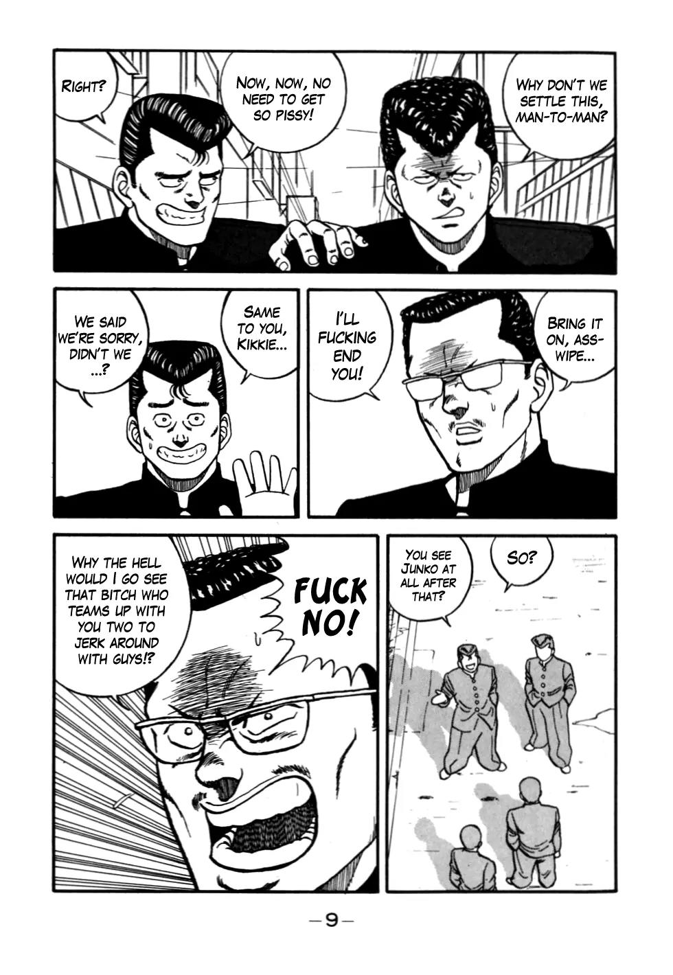 Be-Bop-Highschool Chapter 49 page 10 - Chapter 49: Pure-Love Boss' Romantic Regrets