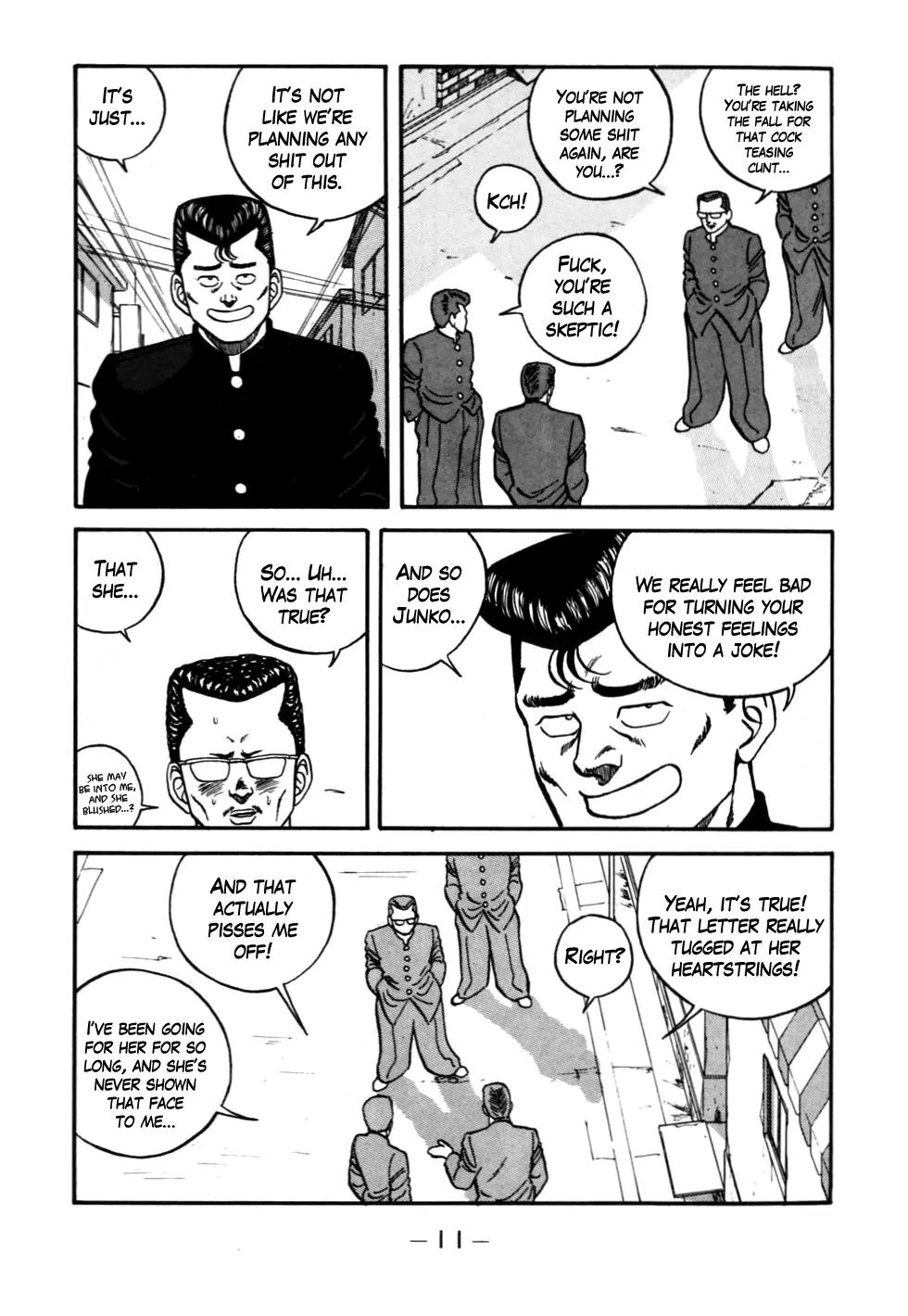Be-Bop-Highschool Chapter 49 page 12 - Chapter 49: Pure-Love Boss' Romantic Regrets