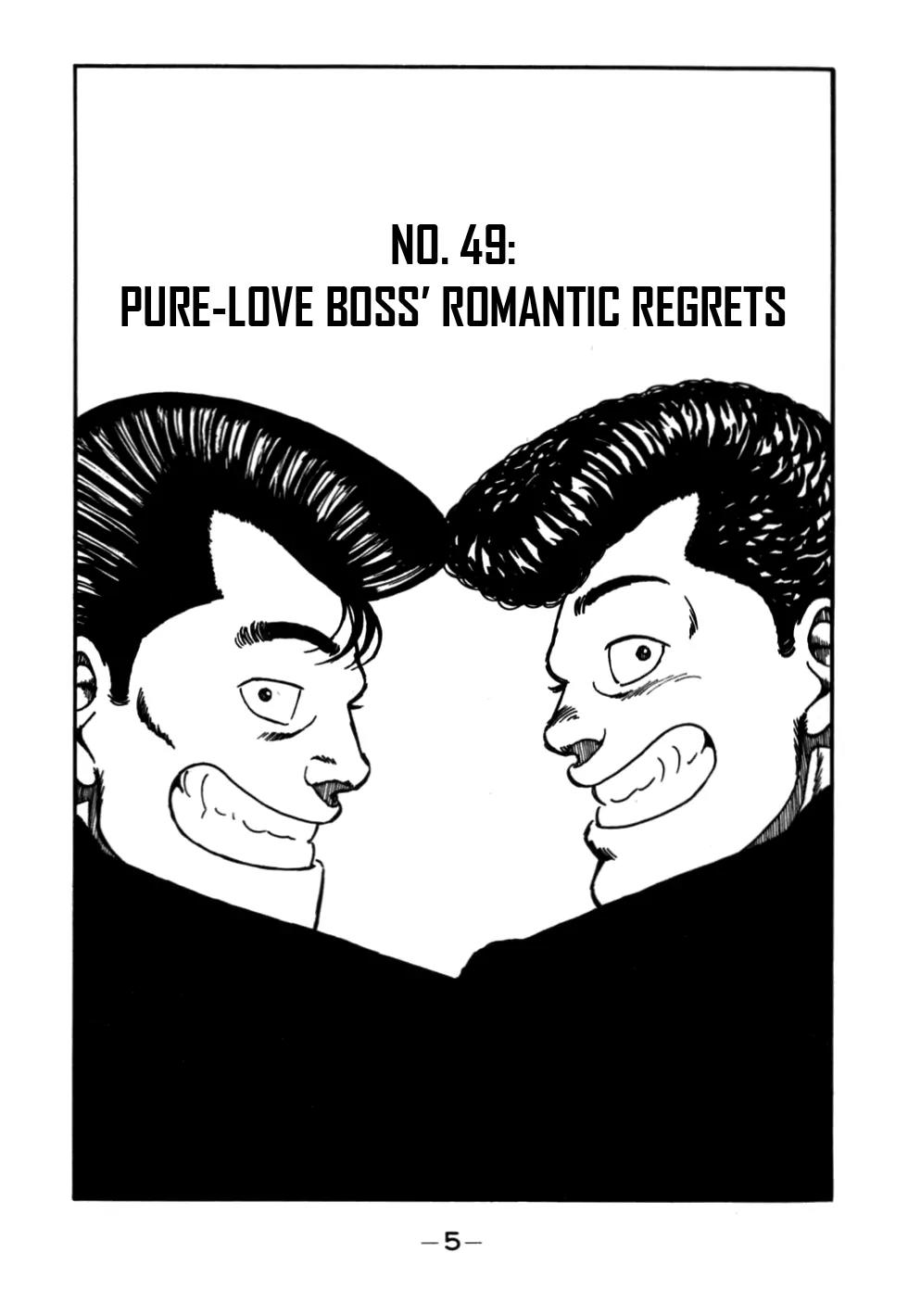 Be-Bop-Highschool Chapter 49 page 6 - Chapter 49: Pure-Love Boss' Romantic Regrets