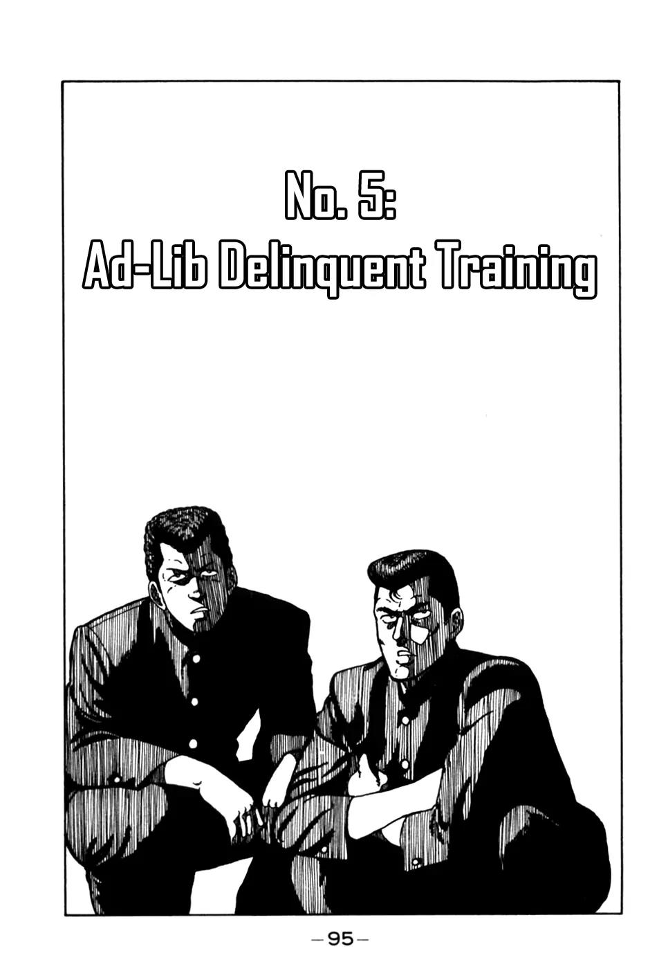 Be-Bop-Highschool Chapter 5: Ad-Lib Delinquent Training thumbnail