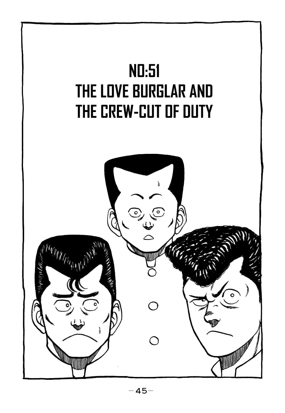 Be-Bop-Highschool Chapter 51 page 1 - Chapter 51: The Love Burglar and the Crew-Cut of Duty