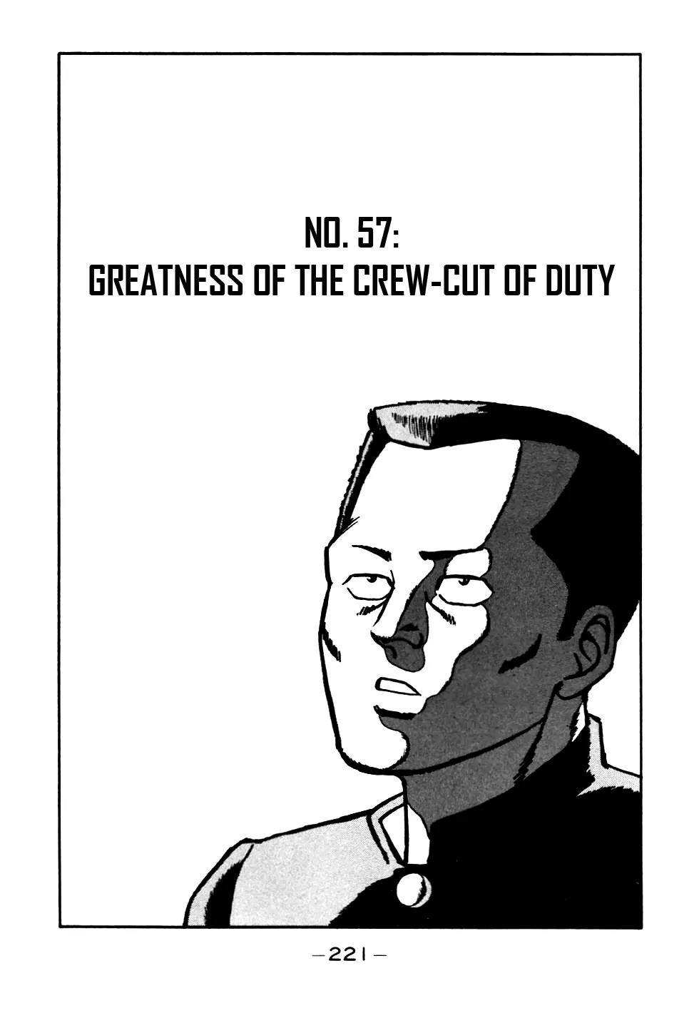 Be-Bop-Highschool Chapter 57 page 1 - Chapter 57: Greatness of the Crew-Cut of Duty