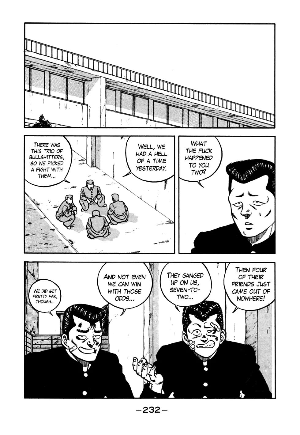 Be-Bop-Highschool Chapter 57 page 12 - Chapter 57: Greatness of the Crew-Cut of Duty