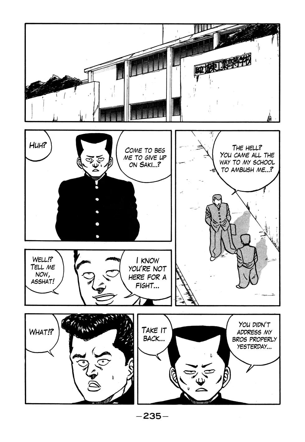 Be-Bop-Highschool Chapter 57 page 15 - Chapter 57: Greatness of the Crew-Cut of Duty