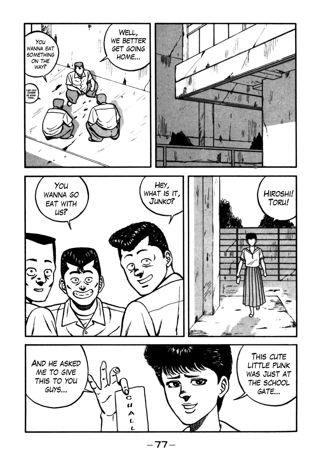Be-Bop-Highschool Chapter 61 page 29 - Chapter 61: The Highschool Dimwit March