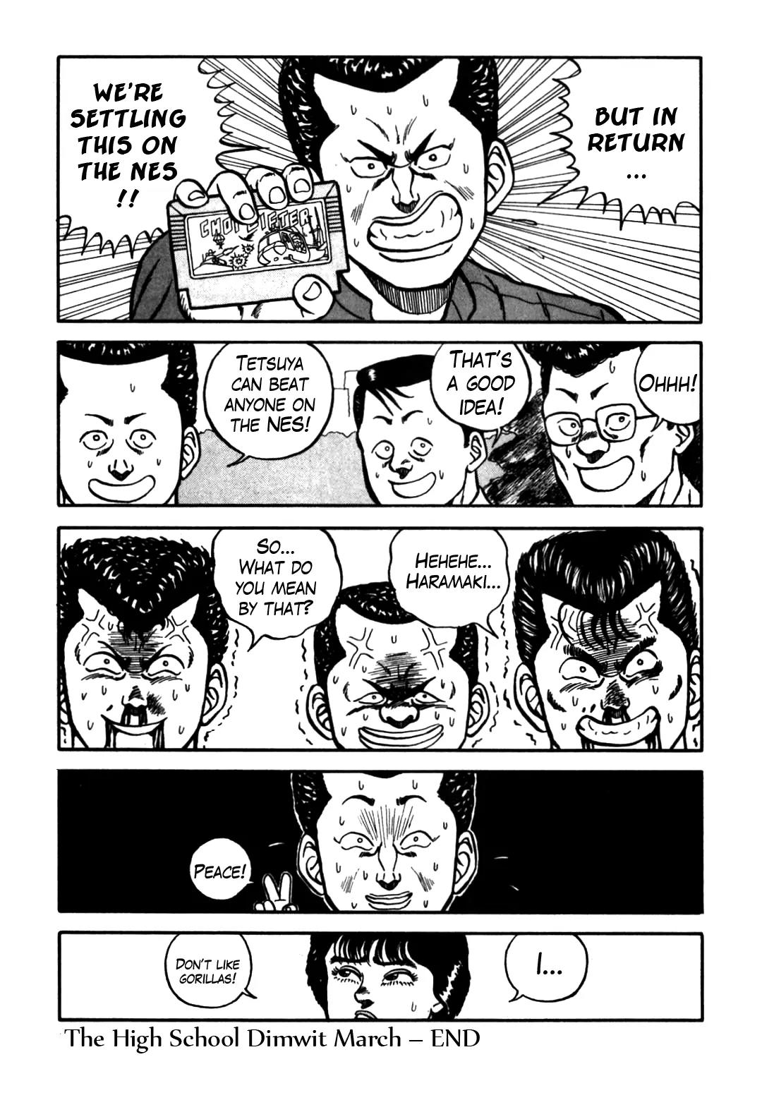 Be-Bop-Highschool Chapter 61 page 75 - Chapter 61: The Highschool Dimwit March