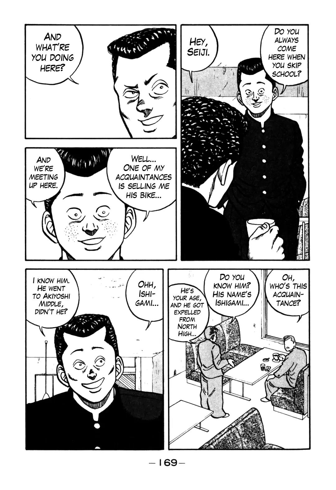 Be-Bop-Highschool Chapter 63 page 7 - Chapter 63: The Happy-Go-Lucky Bastard's Hymn to Life