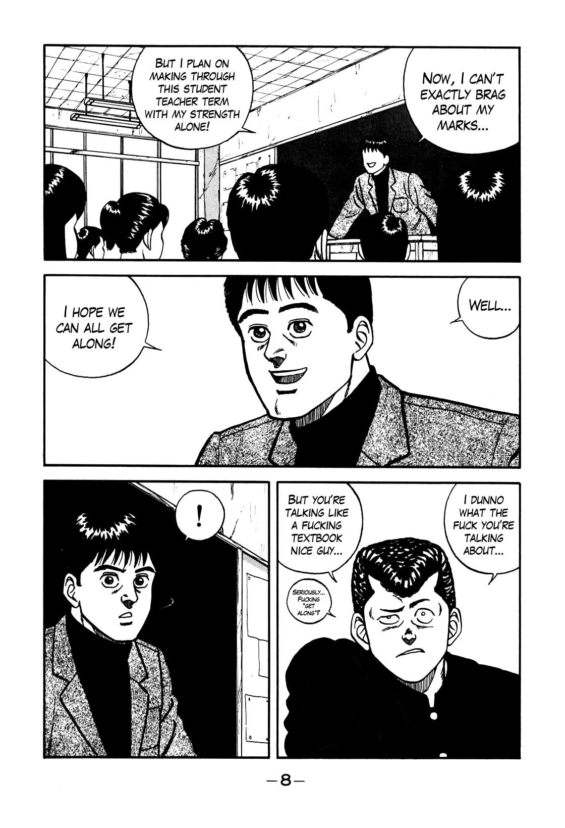 Be-Bop-Highschool Chapter 66 page 9 - Chapter 66: Preview of the New Age of Mania