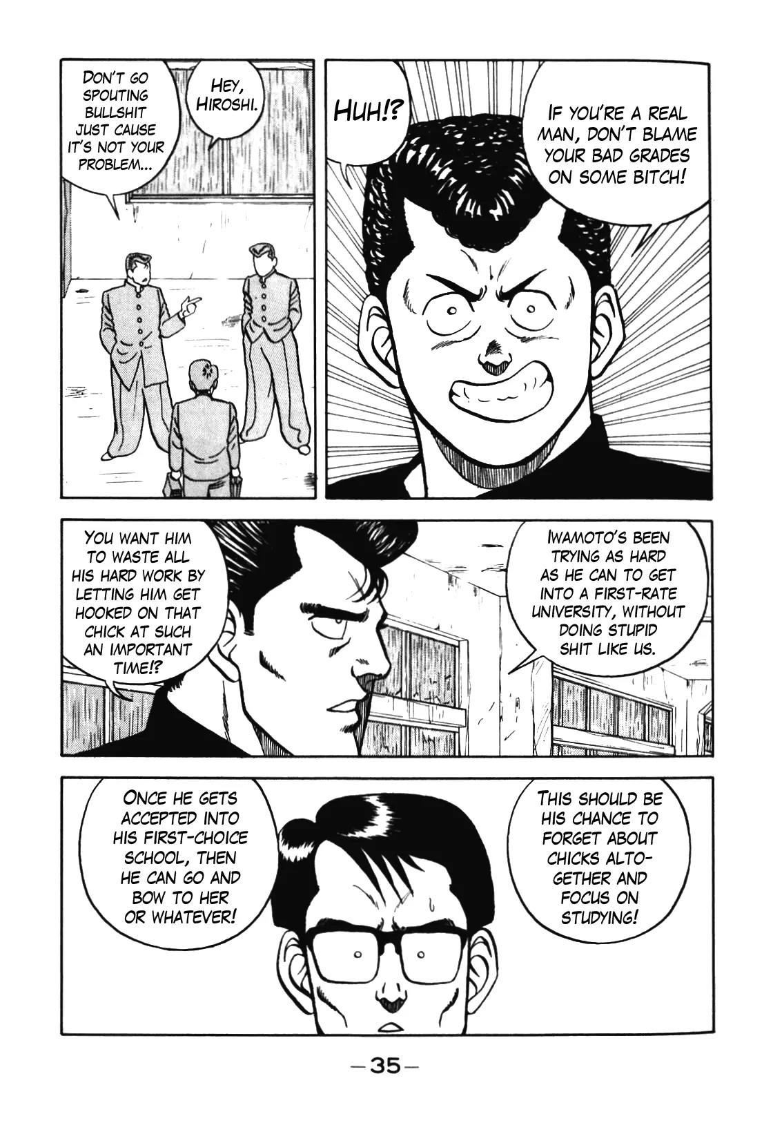 Be-Bop-Highschool Chapter 67 page 11 - Chapter 67: Iwamoto the Man's Longing for His First Love