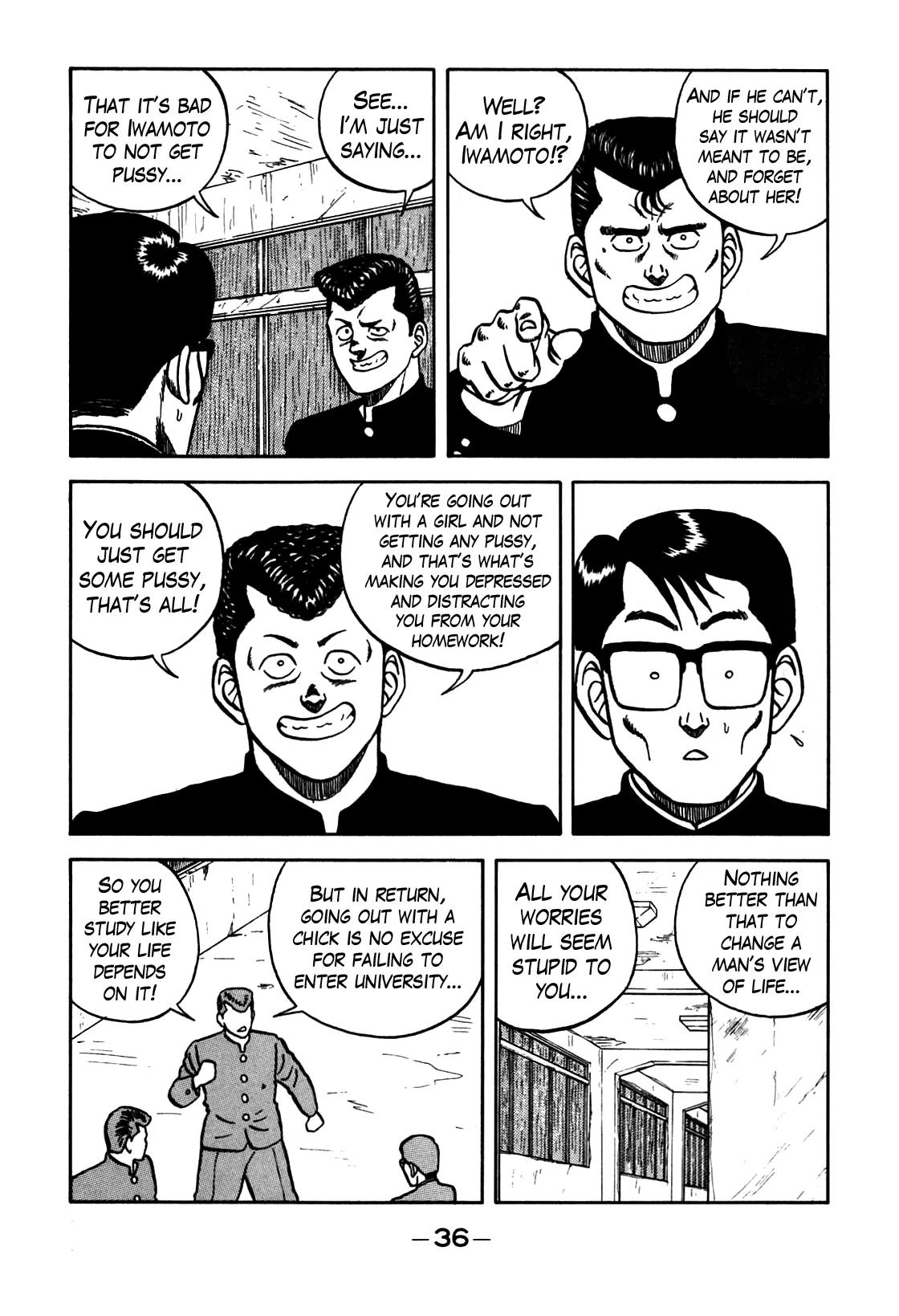 Be-Bop-Highschool Chapter 67 page 12 - Chapter 67: Iwamoto the Man's Longing for His First Love