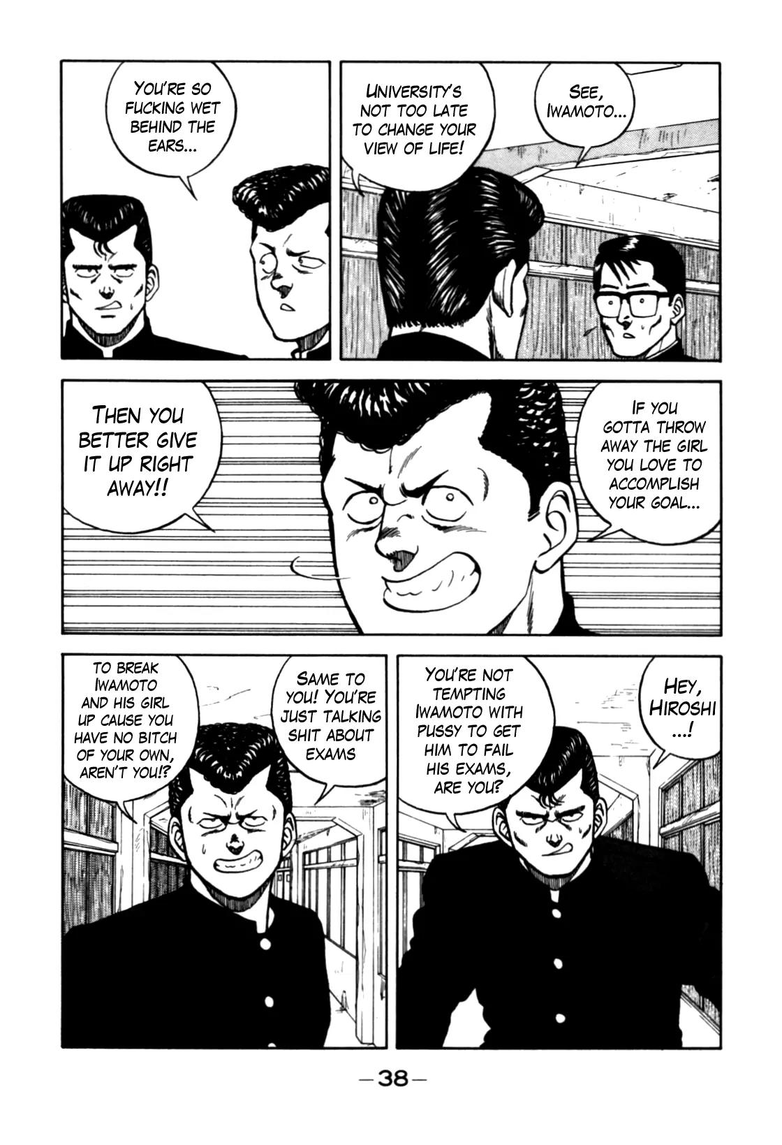 Be-Bop-Highschool Chapter 67 page 14 - Chapter 67: Iwamoto the Man's Longing for His First Love