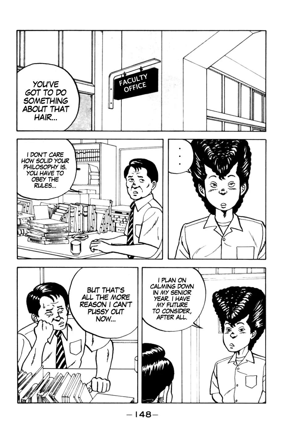 Be-Bop-Highschool Chapter 7 page 12 - Chapter 7: The Second Hairstyle War