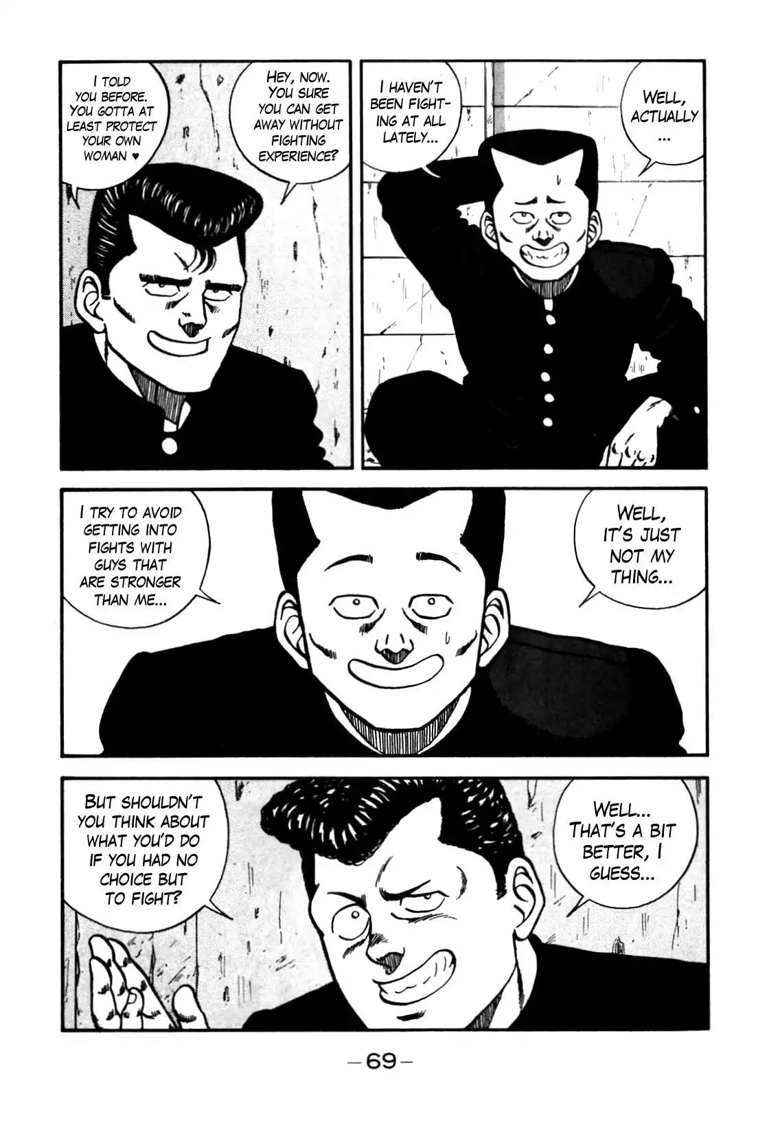 Be-Bop-Highschool Chapter 78 page 3 - Chapter 78: The Crew-Cut of Duty and the Wind and Clouds