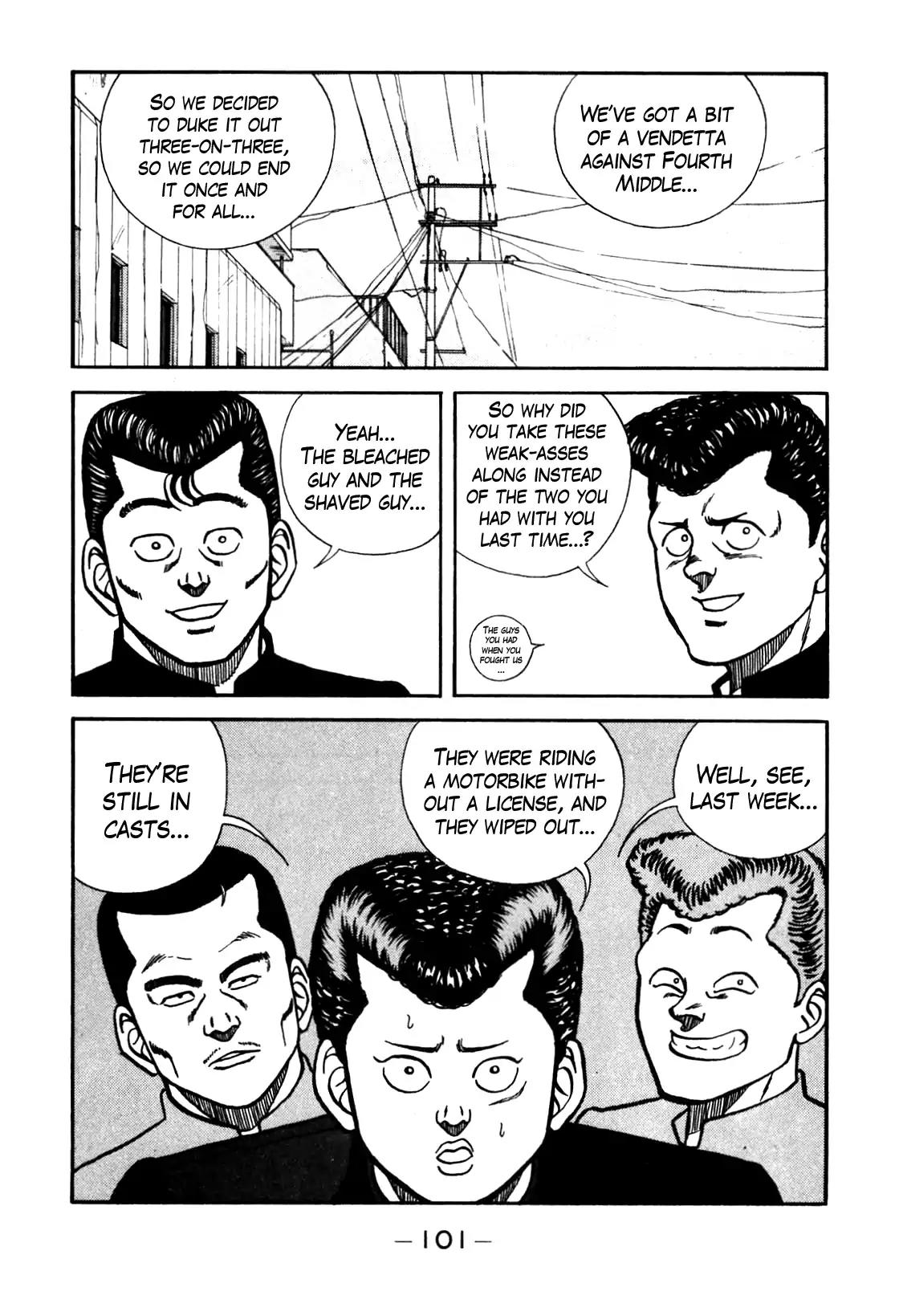 Be-Bop-Highschool Chapter 79 page 15 - Chapter 79: Grim Prospects of the Fighting Life
