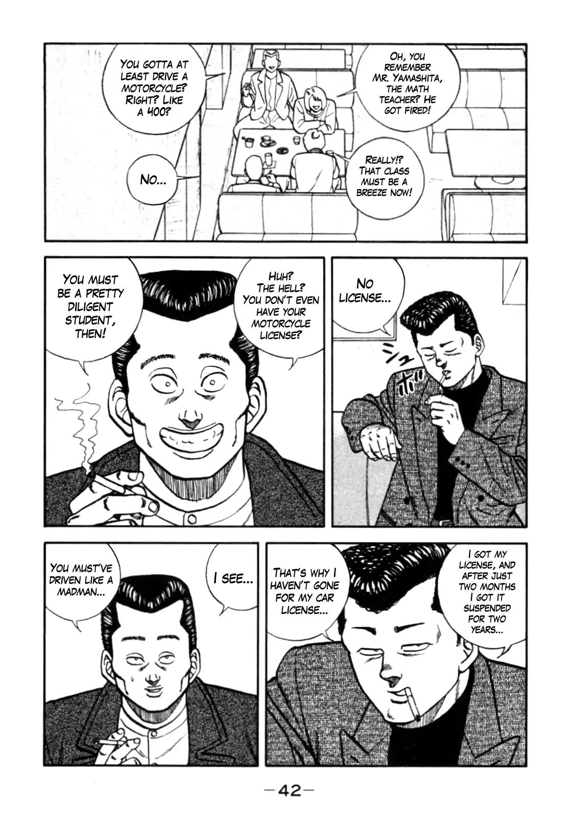 Be-Bop-Highschool Chapter 85 page 14 - Chapter 85: The Grieving Bastard's Drama of Life